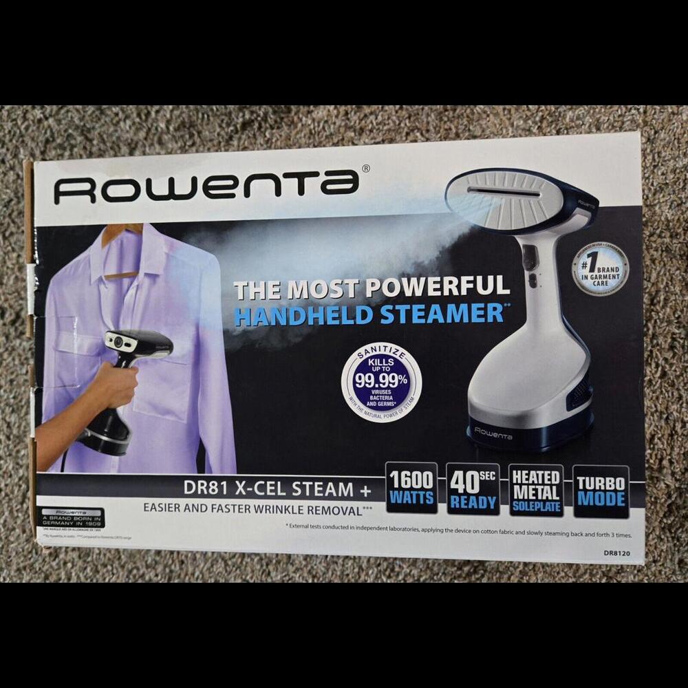ROWENTA DR81 X-Cel Steam +1600watts  Handheld Steamer - Picture 9 of 15